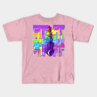 Unicorns are real Kids T-Shirt